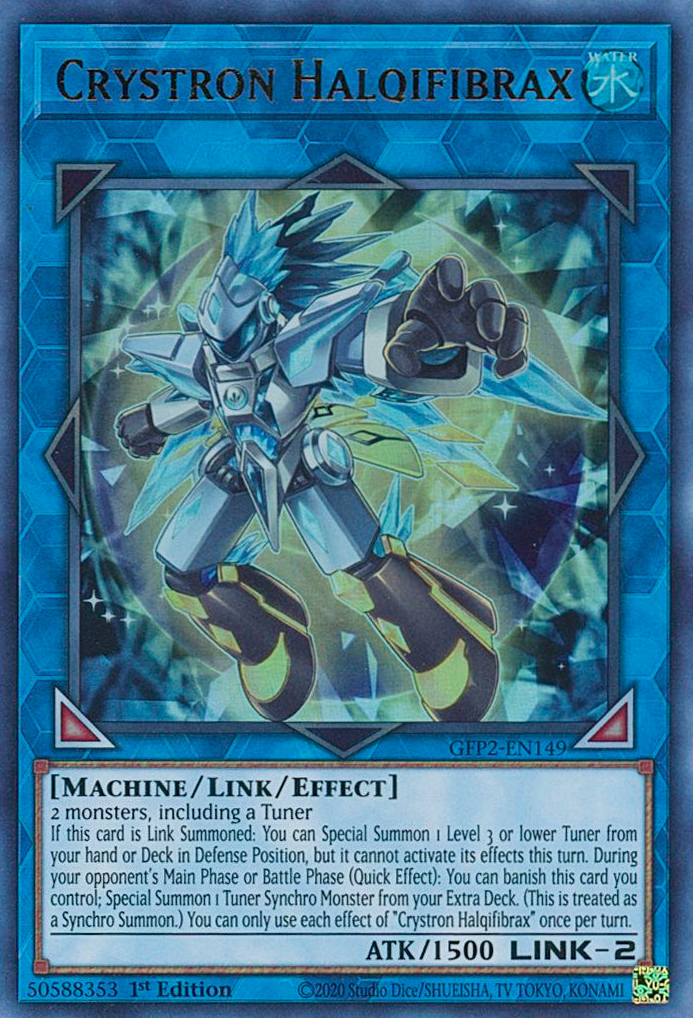 Crystron Halqifibrax [GFP2-EN149] Ultra Rare | Card Merchant Takapuna