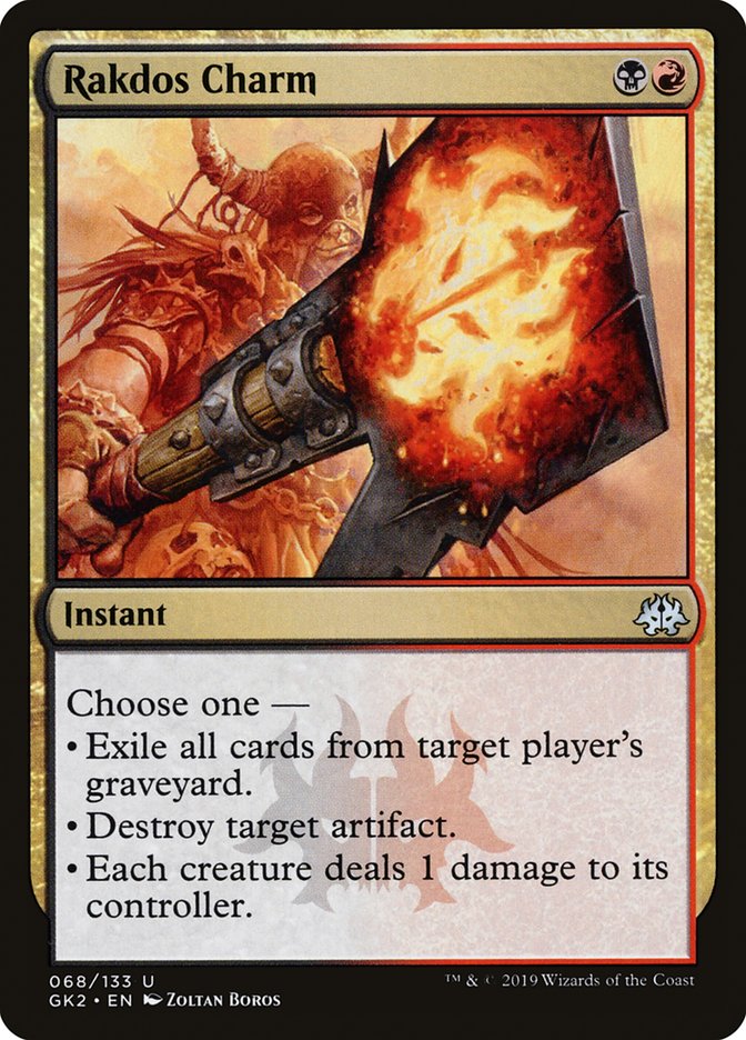 Rakdos Charm [Ravnica Allegiance Guild Kit] | Card Merchant Takapuna