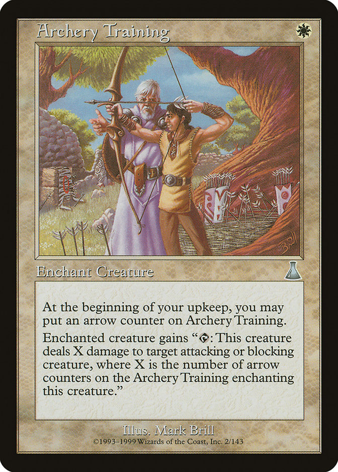 Archery Training [Urza's Destiny] | Card Merchant Takapuna