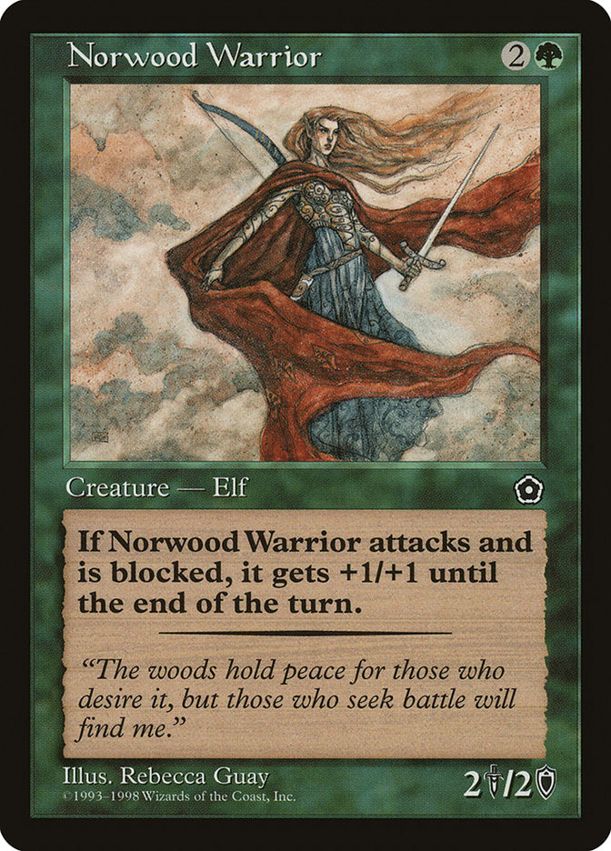 Norwood Warrior [Portal Second Age] | Card Merchant Takapuna