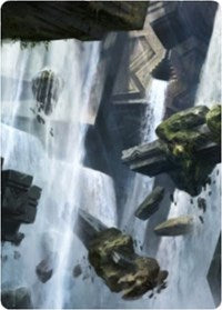 Island 1 Art Card [Zendikar Rising Art Series] | Card Merchant Takapuna