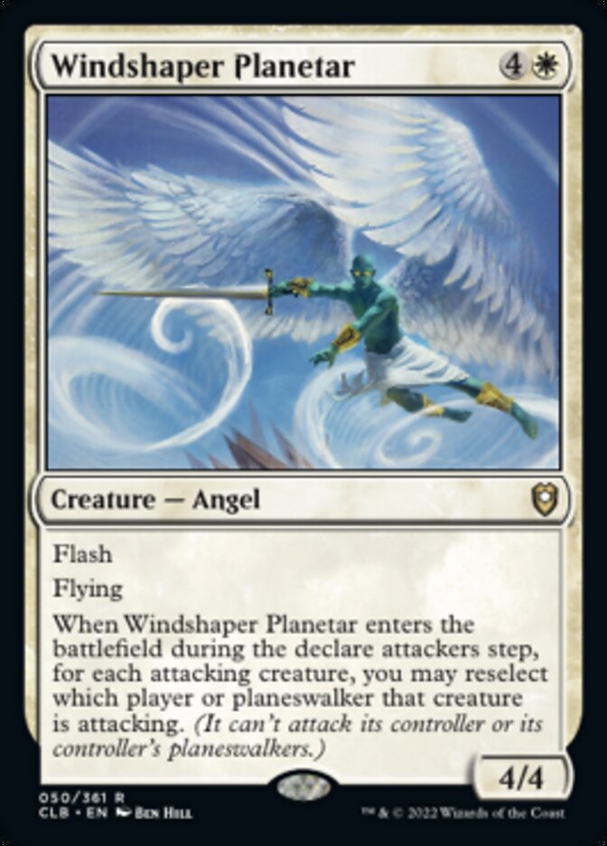 Windshaper Planetar [Commander Legends: Battle for Baldur's Gate] | Card Merchant Takapuna