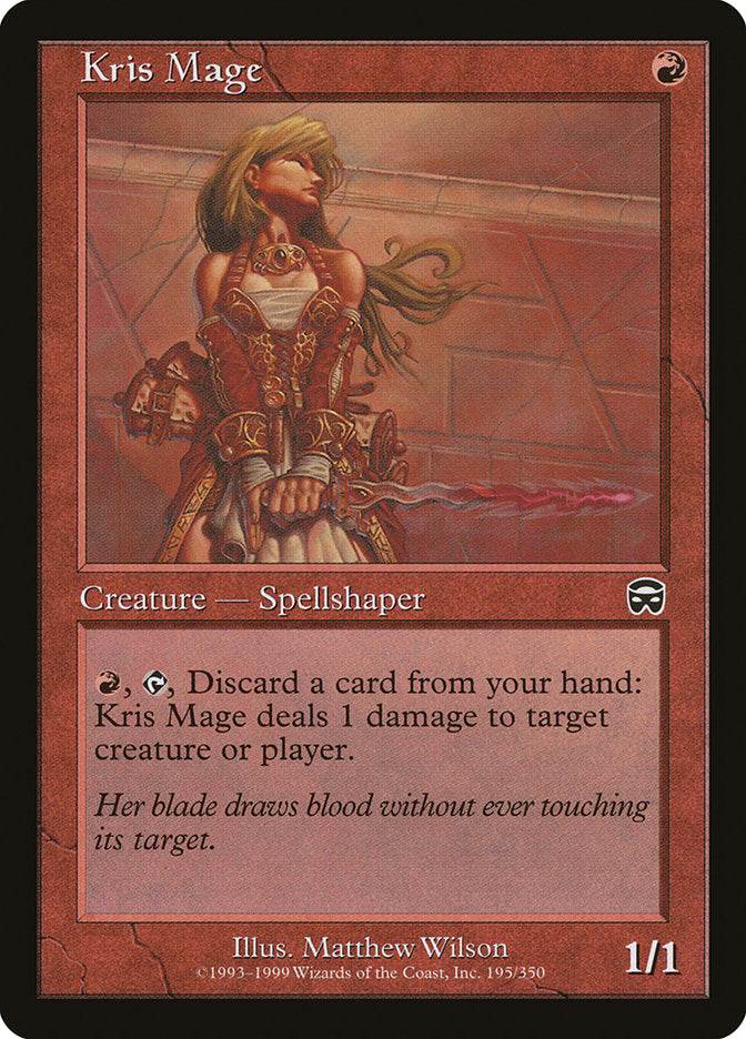 Kris Mage [Mercadian Masques] | Card Merchant Takapuna