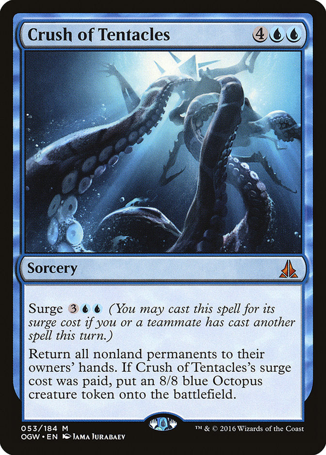 Crush of Tentacles [Oath of the Gatewatch] | Card Merchant Takapuna