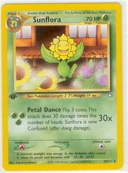 Sunflora (50/111) [Neo Genesis Unlimited] | Card Merchant Takapuna