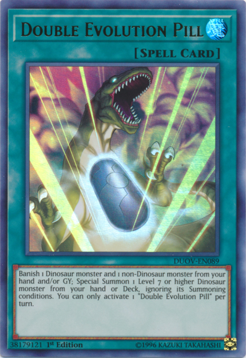 Double Evolution Pill [DUOV-EN089] Ultra Rare | Card Merchant Takapuna