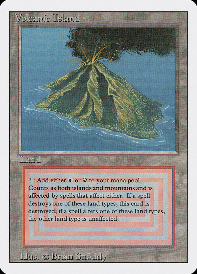 Volcanic Island [Revised Edition] | Card Merchant Takapuna