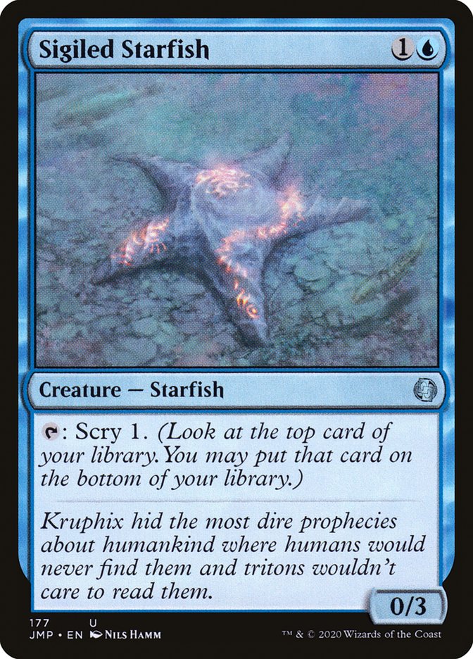 Sigiled Starfish [Jumpstart] | Card Merchant Takapuna