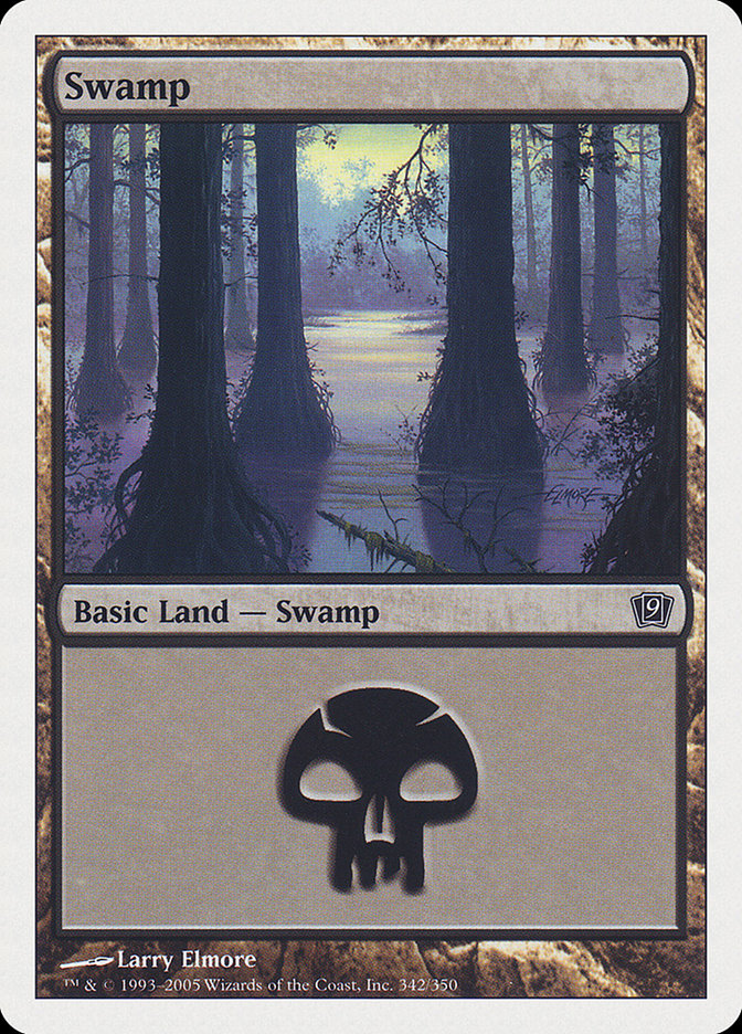 Swamp (342) [Ninth Edition] | Card Merchant Takapuna