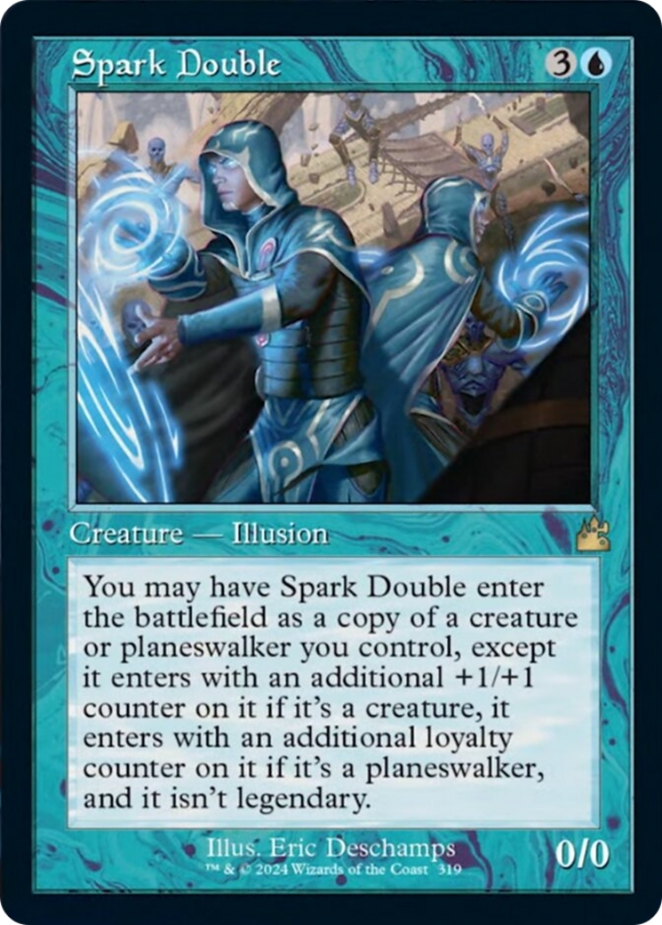 Spark Double (Retro Frame) [Ravnica Remastered] | Card Merchant Takapuna