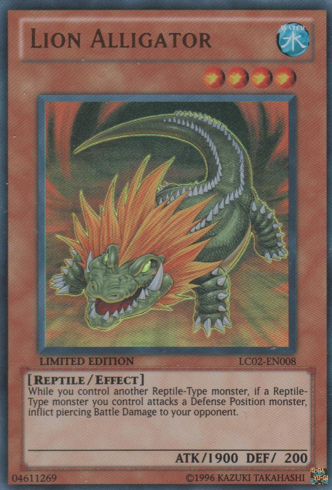 Lion Alligator [LC02-EN008] Ultra Rare | Card Merchant Takapuna