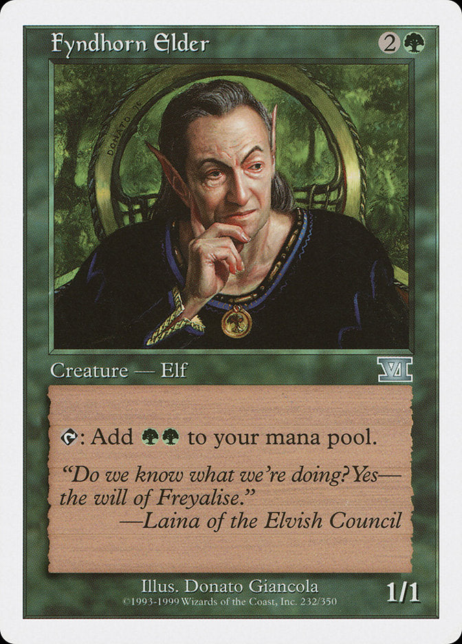 Fyndhorn Elder [Classic Sixth Edition] | Card Merchant Takapuna