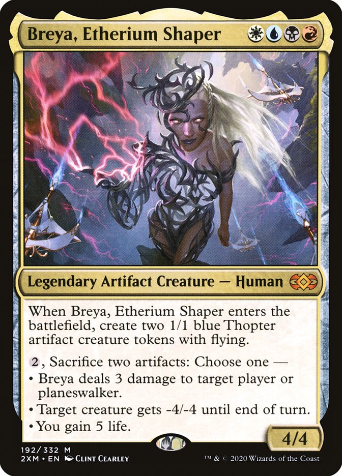 Breya, Etherium Shaper [Double Masters] | Card Merchant Takapuna