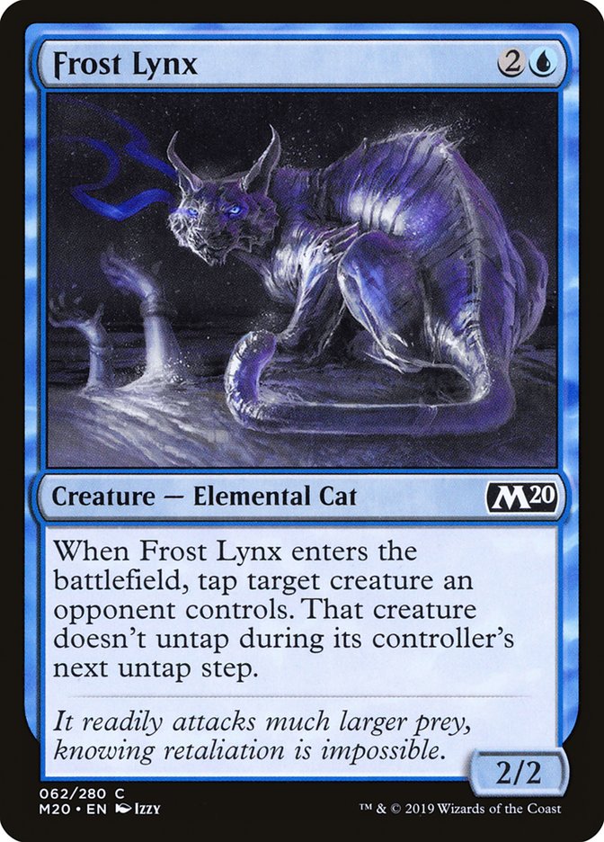 Frost Lynx [Core Set 2020] | Card Merchant Takapuna