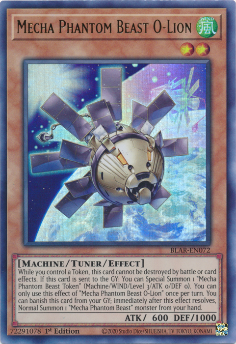 Mecha Phantom Beast O-Lion [BLAR-EN072] Ultra Rare | Card Merchant Takapuna