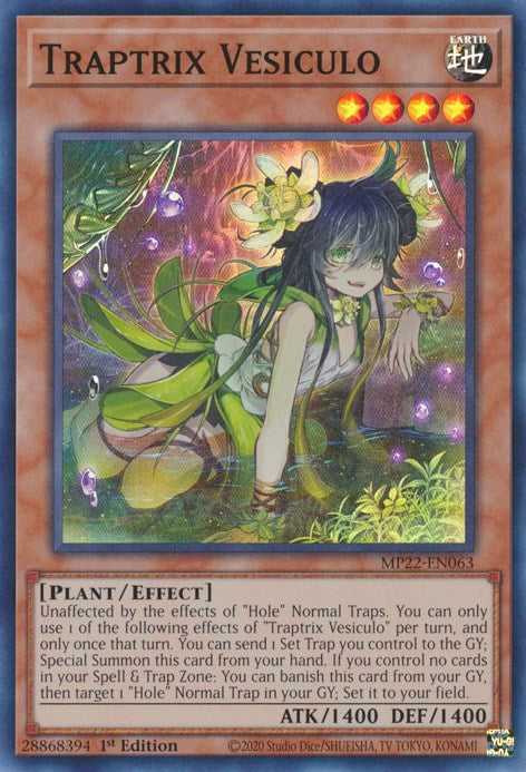 Traptrix Vesiculo [MP22-EN063] Super Rare | Card Merchant Takapuna