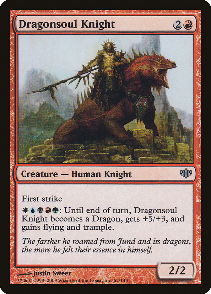 Dragonsoul Knight [Conflux] | Card Merchant Takapuna