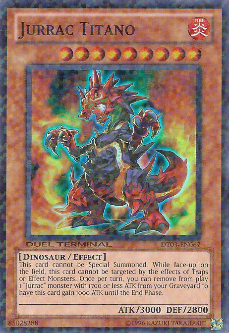 Jurrac Titano [DT03-EN067] Super Rare | Card Merchant Takapuna