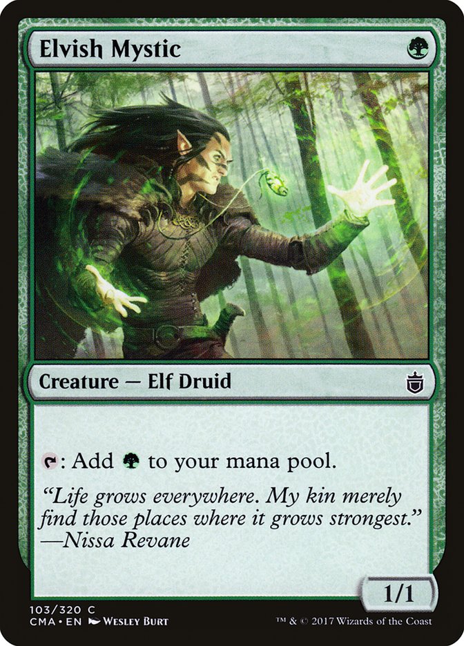 Elvish Mystic [Commander Anthology] | Card Merchant Takapuna