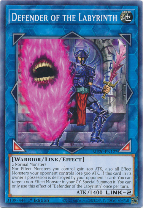 Defender of the Labyrinth [MP20-EN127] Common | Card Merchant Takapuna