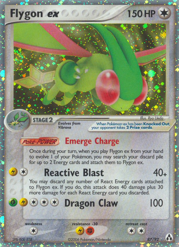 Flygon ex (87/92) [EX: Legend Maker] | Card Merchant Takapuna