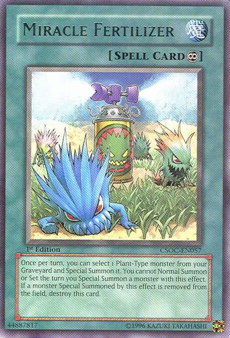 Miracle Fertilizer [CSOC-EN057] Rare | Card Merchant Takapuna