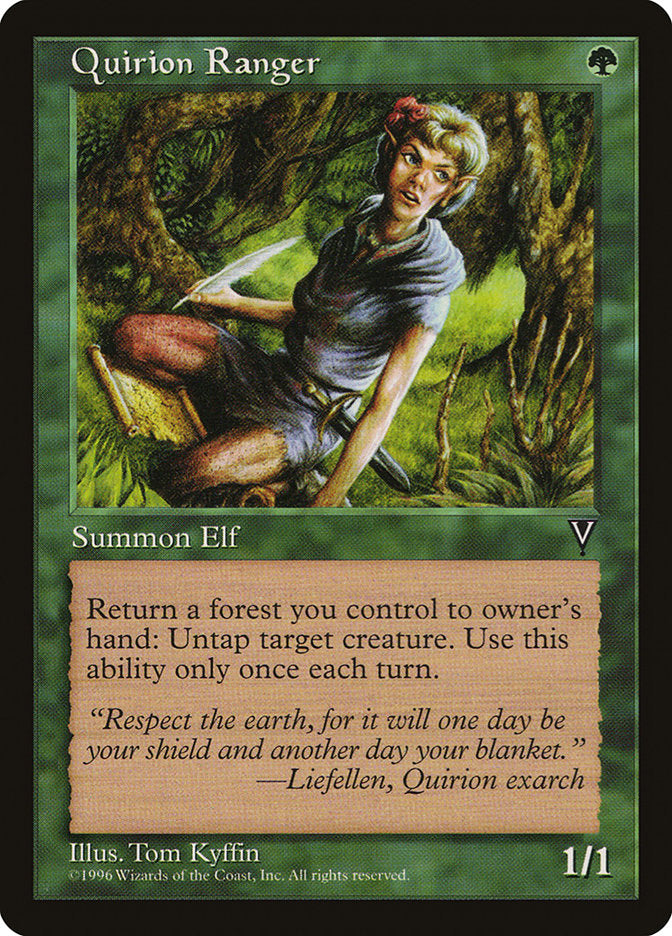 Quirion Ranger [Visions] | Card Merchant Takapuna