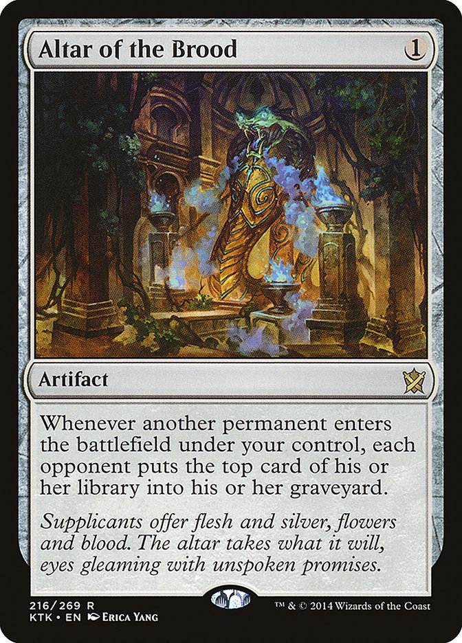 Altar of the Brood [Khans of Tarkir] | Card Merchant Takapuna