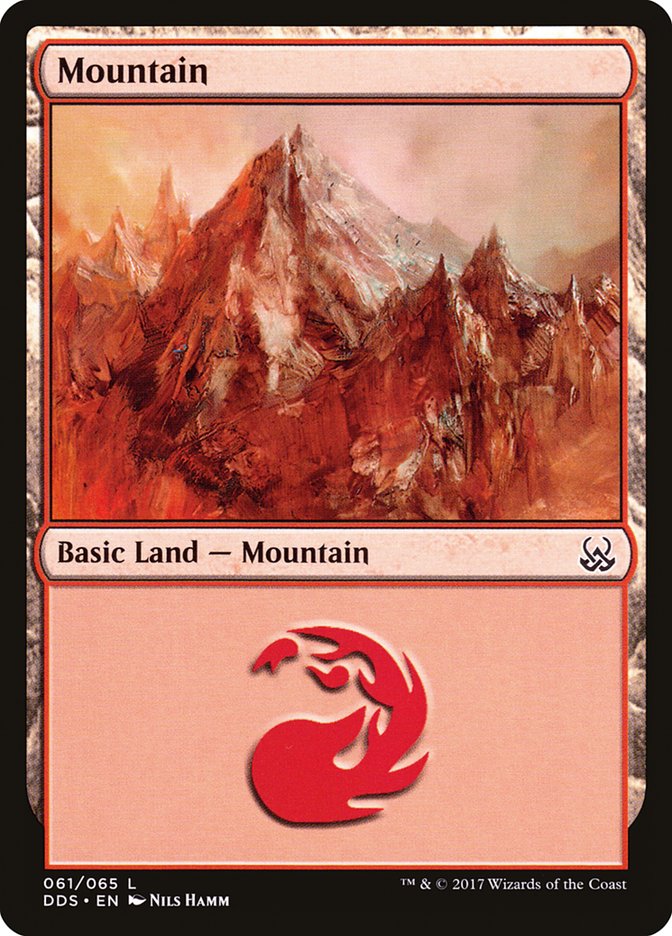 Mountain (61) [Duel Decks: Mind vs. Might] | Card Merchant Takapuna