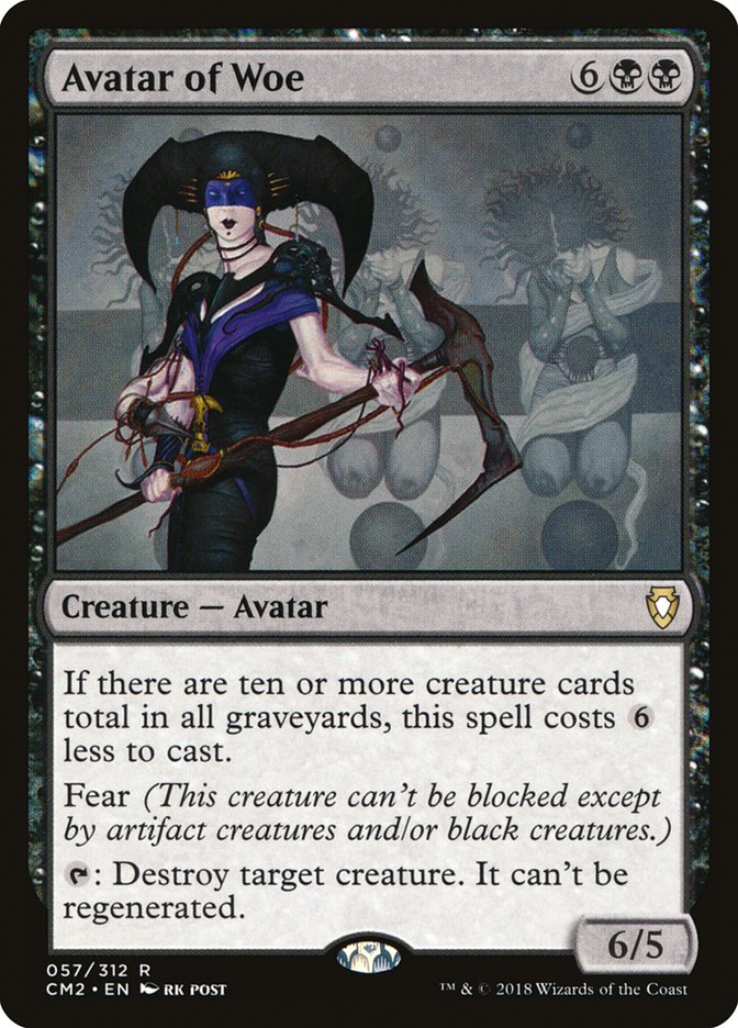 Avatar of Woe [Commander Anthology Volume II] | Card Merchant Takapuna