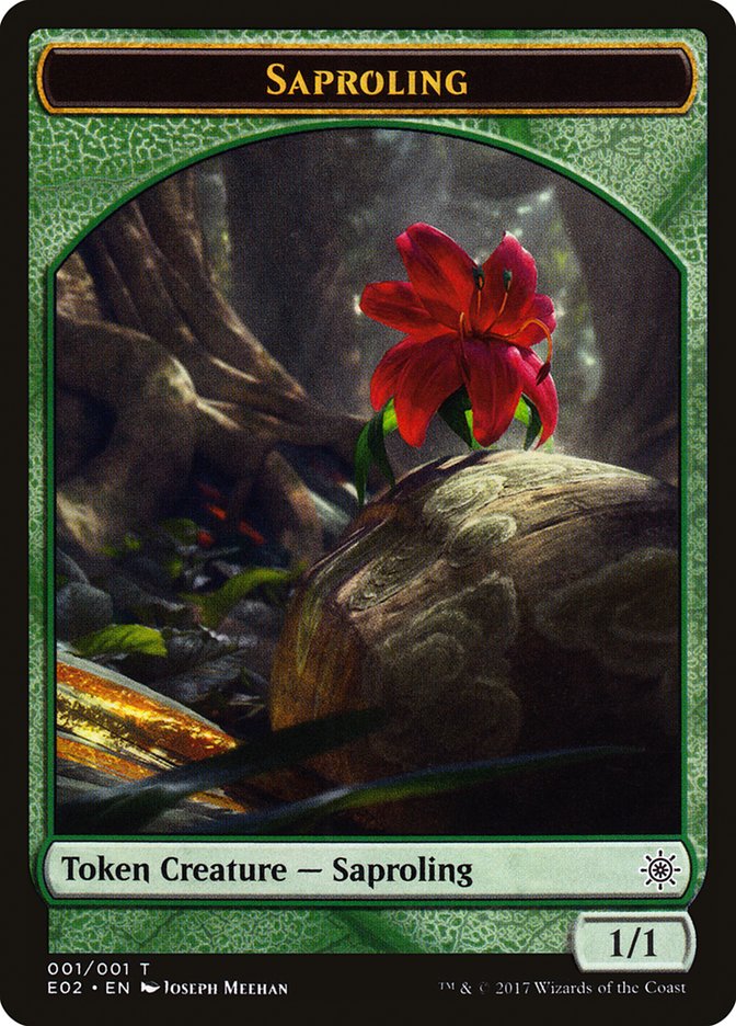 Saproling Token [Explorers of Ixalan] | Card Merchant Takapuna