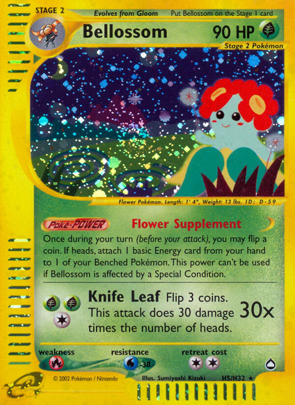 Bellossom (H5/H32) [Aquapolis] | Card Merchant Takapuna