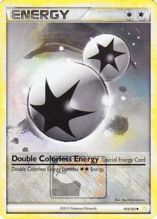 Double Colorless Energy (103/123) (League Promo) [HeartGold & SoulSilver: Base Set] | Card Merchant Takapuna