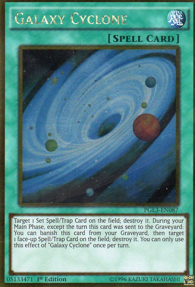 Galaxy Cyclone [PGL3-EN087] Gold Rare | Card Merchant Takapuna