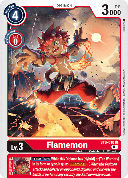 Flamemon [BT6-010] [Double Diamond] | Card Merchant Takapuna