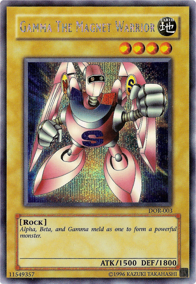 Gamma the Magnet Warrior [DOR-003] Secret Rare | Card Merchant Takapuna