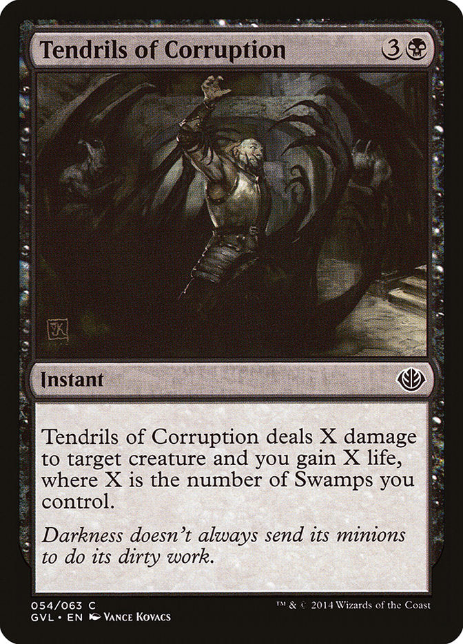 Tendrils of Corruption (Garruk vs. Liliana) [Duel Decks Anthology] | Card Merchant Takapuna