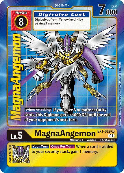 MagnaAngemon [EX1-029] (Alternate Art) [Classic Collection] | Card Merchant Takapuna