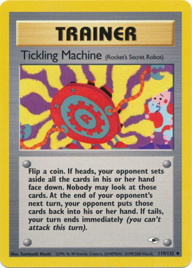 Tickling Machine (119/132) [Gym Heroes Unlimited] | Card Merchant Takapuna