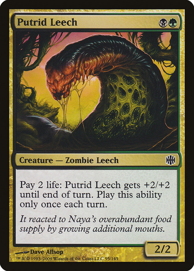 Putrid Leech [Alara Reborn] | Card Merchant Takapuna