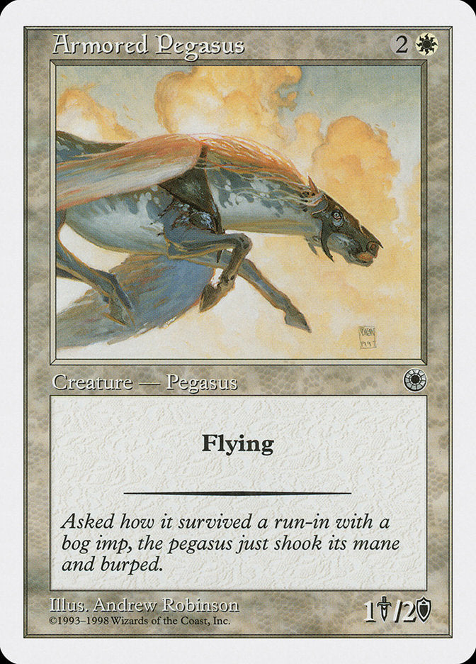 Armored Pegasus [Anthologies] | Card Merchant Takapuna