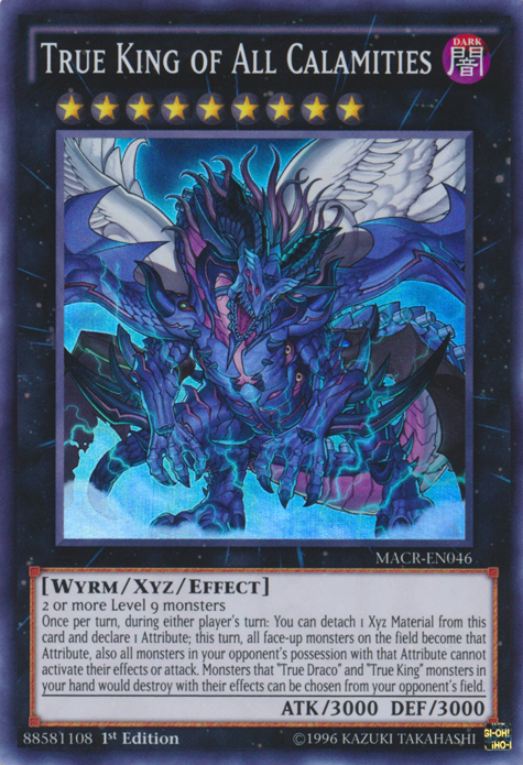 True King of All Calamities [MACR-EN046] Super Rare | Card Merchant Takapuna