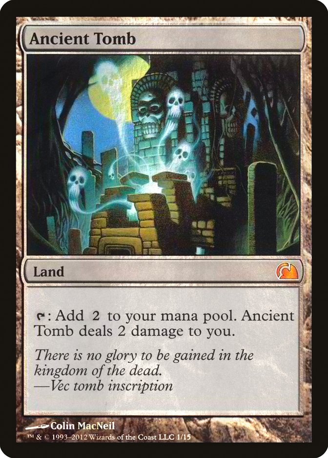 Ancient Tomb [From the Vault: Realms] | Card Merchant Takapuna