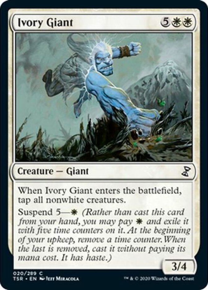 Ivory Giant [Time Spiral Remastered] | Card Merchant Takapuna