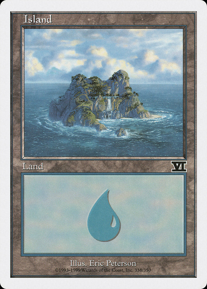 Island (338) [Classic Sixth Edition] | Card Merchant Takapuna