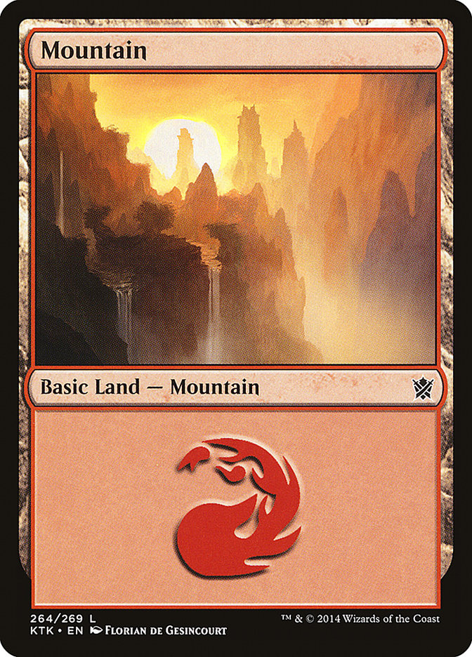 Mountain (264) [Khans of Tarkir] | Card Merchant Takapuna