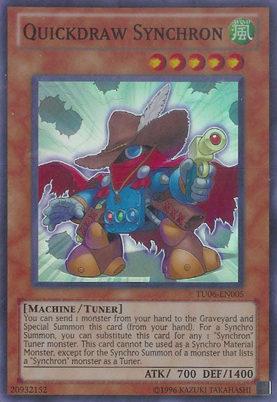 Quickdraw Synchron [TU06-EN005] Super Rare | Card Merchant Takapuna