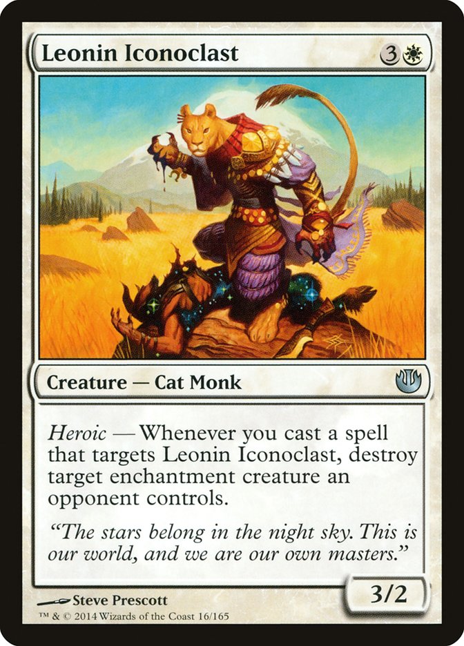 Leonin Iconoclast [Journey into Nyx] | Card Merchant Takapuna