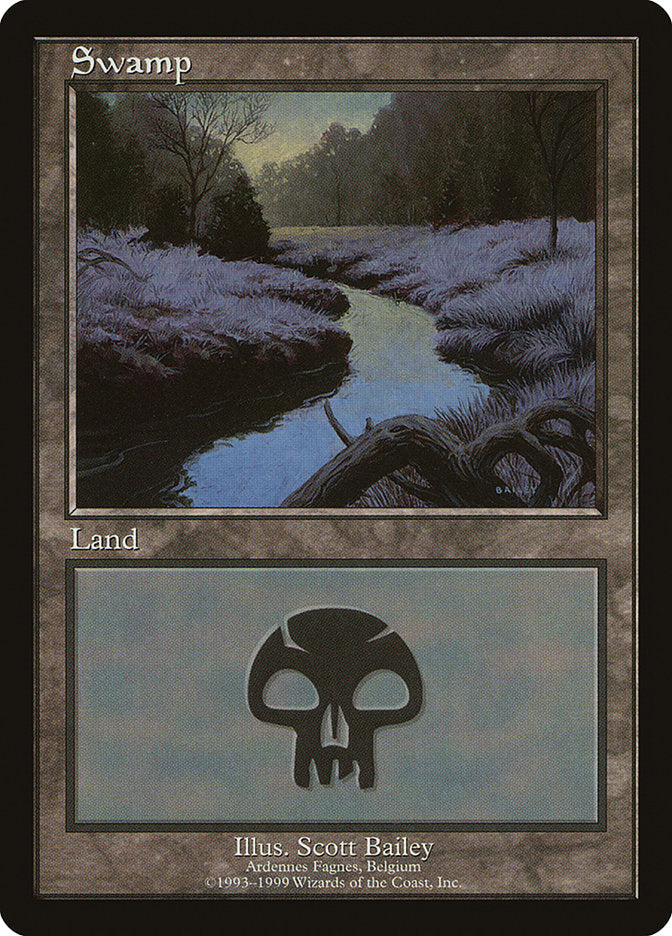 Swamp (5) [European Land Program] | Card Merchant Takapuna