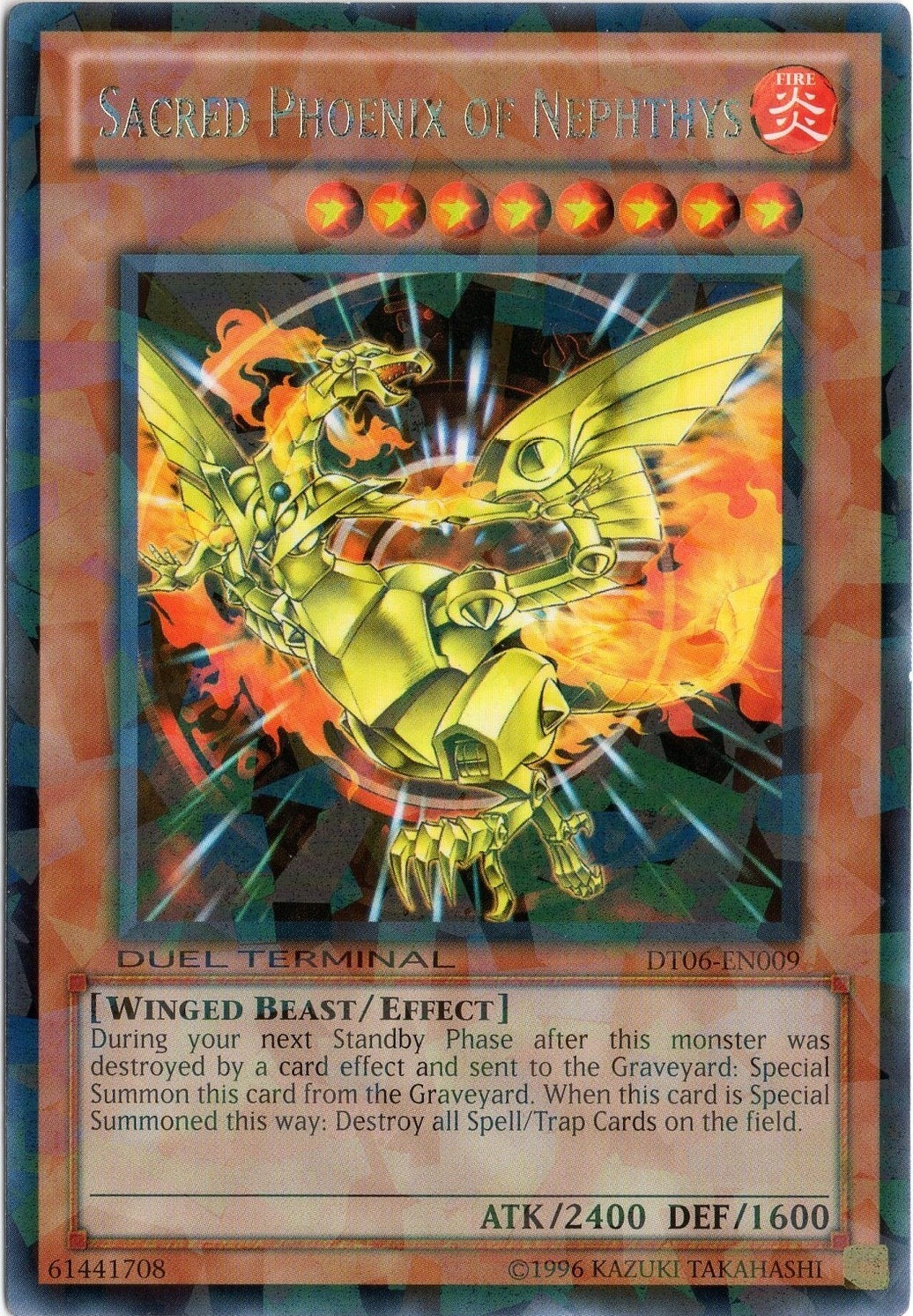 Sacred Phoenix of Nephthys [DT06-EN009] Rare | Card Merchant Takapuna